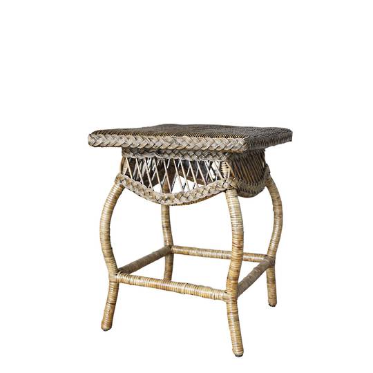 STAND SIDE TABLE RATTAN